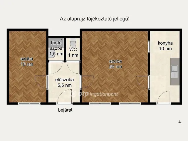 Eladó lakás Budapest VII. kerület 48 nm