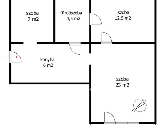 Eladó lakás Budapest XIV. kerület 53 nm