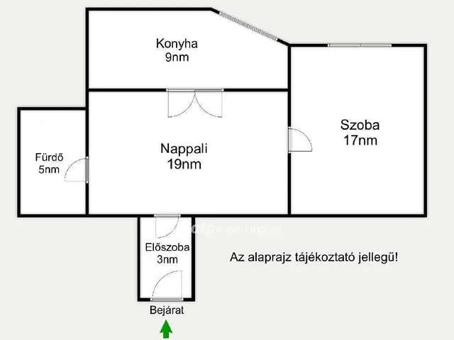 Eladó lakás Budapest XI. kerület 52 nm