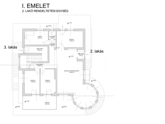 Eladó lakás Budapest III. kerület, Táborhegy 111 nm