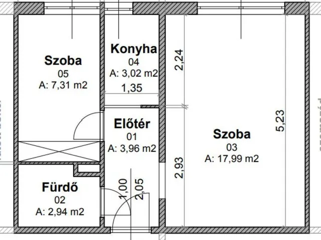 Eladó lakás Budapest XV. kerület, Rákospalota 35 nm