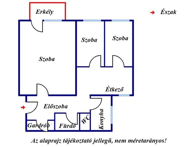 Eladó lakás Budapest XXI. kerület, Erdőalja 53 nm