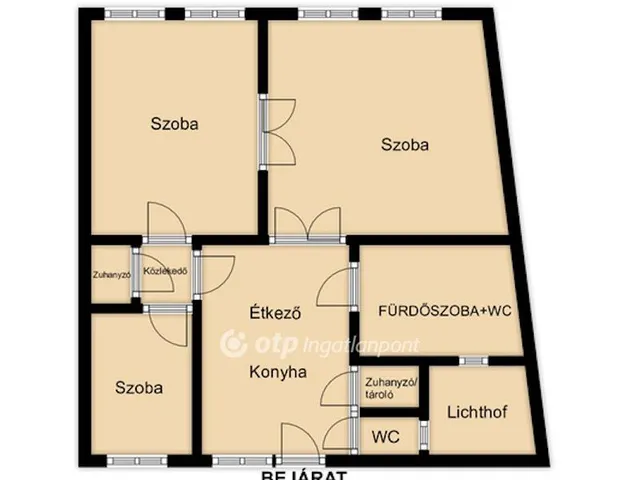 Eladó lakás Budapest IX. kerület 80 nm