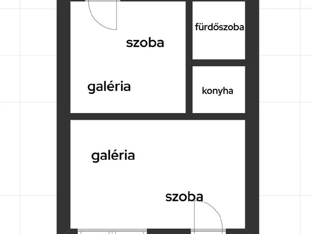 Eladó lakás Budapest VIII. kerület, Palotanegyed 39 nm