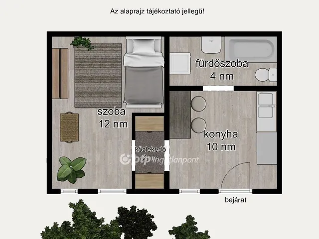 Eladó lakás Budapest XX. kerület 28 nm