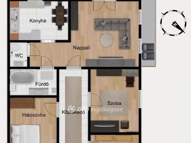 Eladó lakás Budapest XIV. kerület, Alsórákos 79 nm