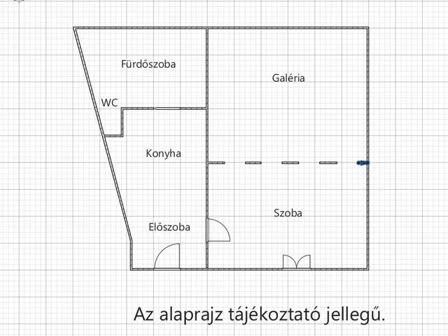 Eladó lakás Budapest VIII. kerület, Józsefváros 27 nm