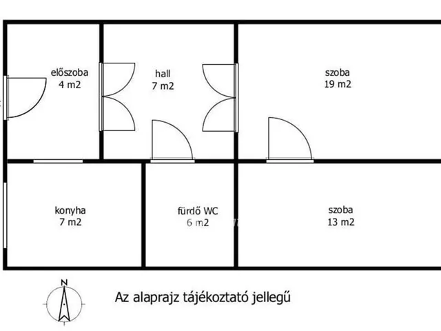 Eladó lakás Budapest II. kerület 56 nm