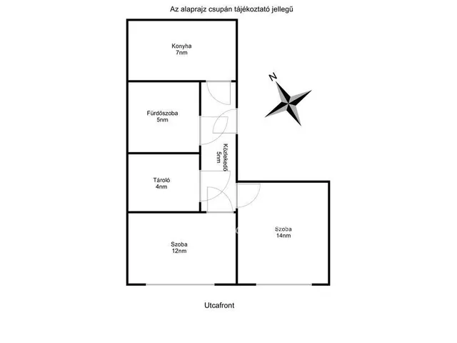 Eladó lakás Budapest XV. kerület, Újpalota 47 nm