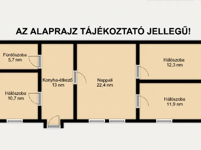 Eladó lakás Budapest V. kerület, Belváros 76 nm