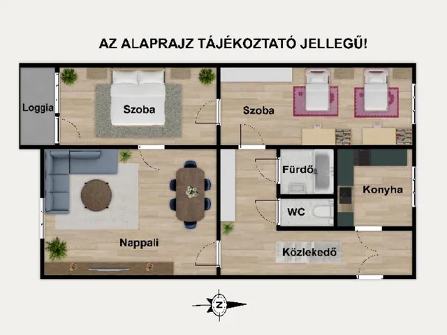 Eladó lakás Budapest XIII. kerület, Angyalföld 67 nm