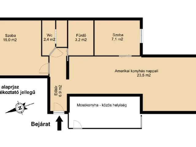 Eladó lakás Budapest XI. kerület, Kelenföld 54 nm