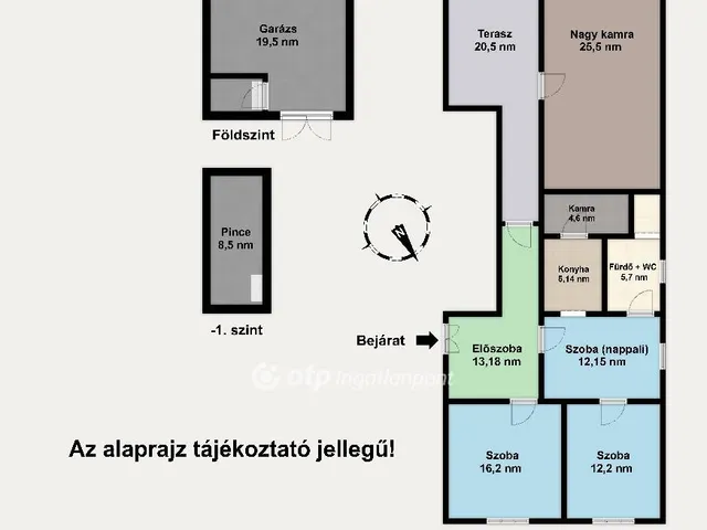 Eladó ház Tiszapalkonya 70 nm