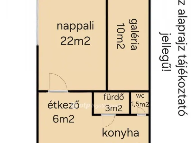 Eladó lakás Budapest X. kerület, Óhegy 43 nm