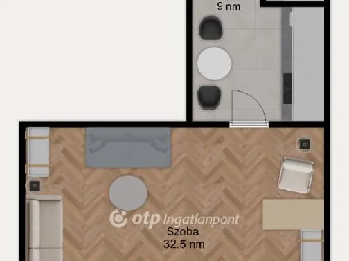 Eladó lakás Budapest V. kerület, Belváros 41 nm