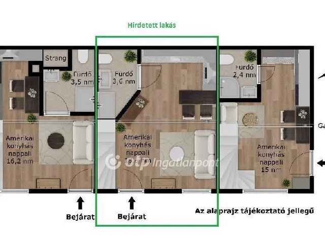 Eladó lakás Budapest VII. kerület, Belső-Erzsébetváros 22 nm