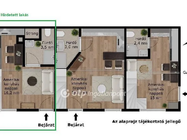 Eladó lakás Budapest VII. kerület, Belső-Erzsébetváros 19 nm