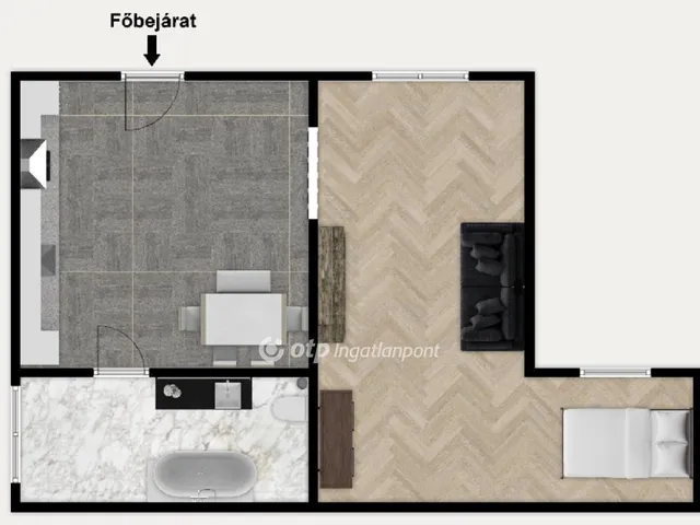 Eladó lakás Budapest VIII. kerület, Józsefváros 34 nm