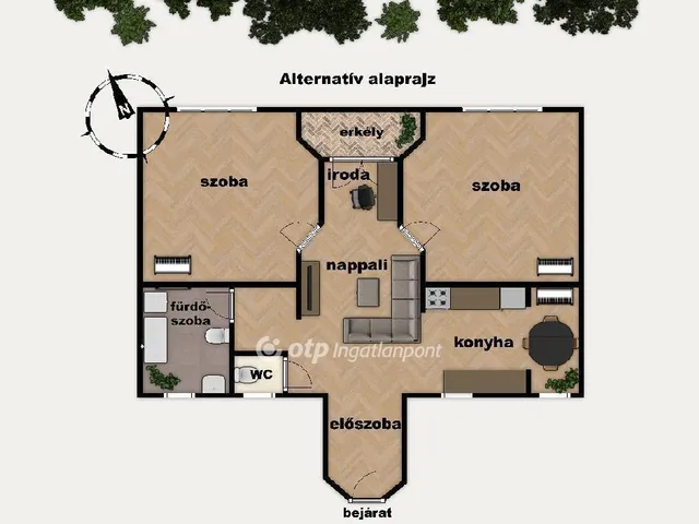 Eladó lakás Budapest VIII. kerület, Tisztviselőtelep 87 nm