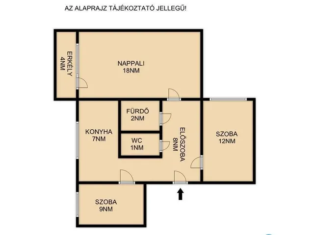 Eladó lakás Budapest XXII. kerület, Budatétény 59 nm