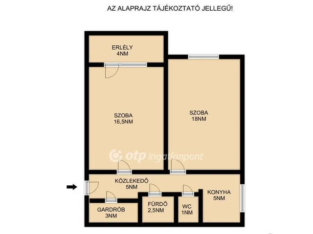 Eladó lakás Budapest IV. kerület 53 nm