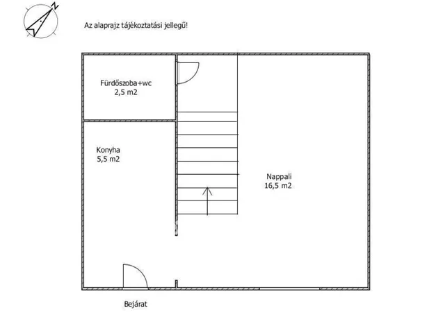 Eladó lakás Budapest VIII. kerület 25 nm
