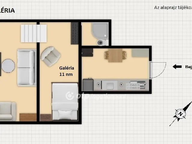 Eladó lakás Budapest VII. kerület, Külső-Erzsébetváros 34 nm