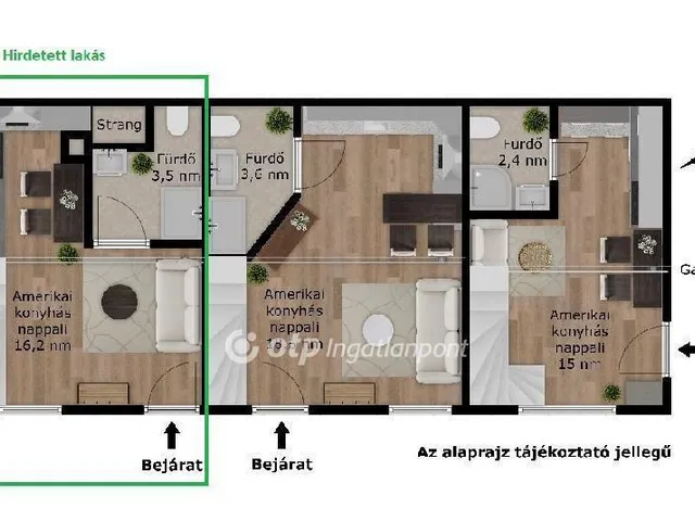 Eladó lakás Budapest VII. kerület, Belső-Erzsébetváros 19 nm