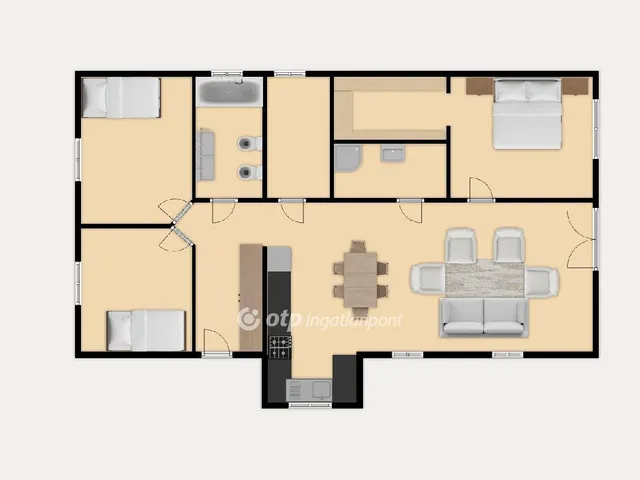 Eladó lakás Pilisjászfalu 68 nm