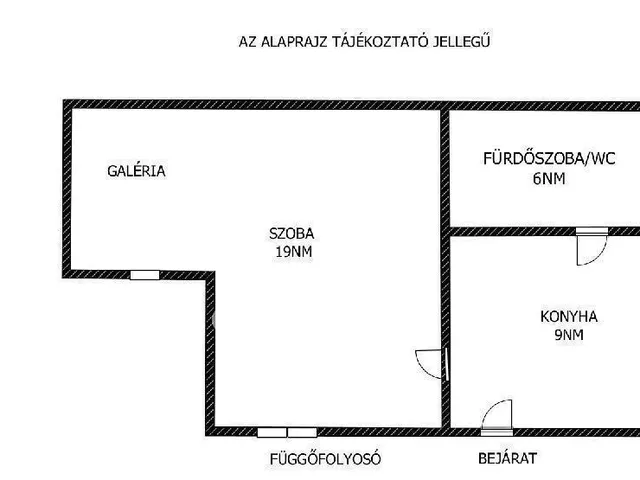 Eladó lakás Budapest VIII. kerület 34 nm