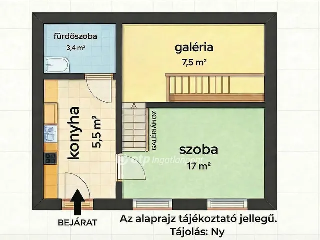 Eladó lakás Budapest VII. kerület 26 nm