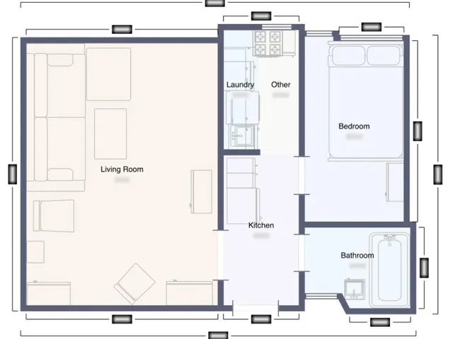 Eladó lakás Budapest IV. kerület, Újpest 35 nm