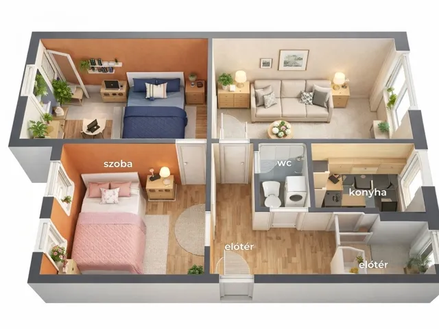 Eladó lakás Budapest XIII. kerület, Lőportárdűlő 69 nm