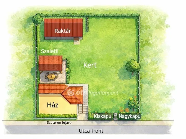 Eladó ház Budapest X. kerület, Óhegy 400 nm