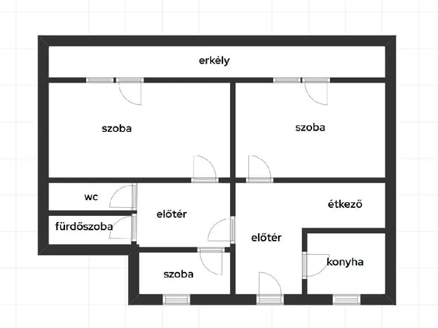 Eladó lakás Budapest VIII. kerület 61 nm