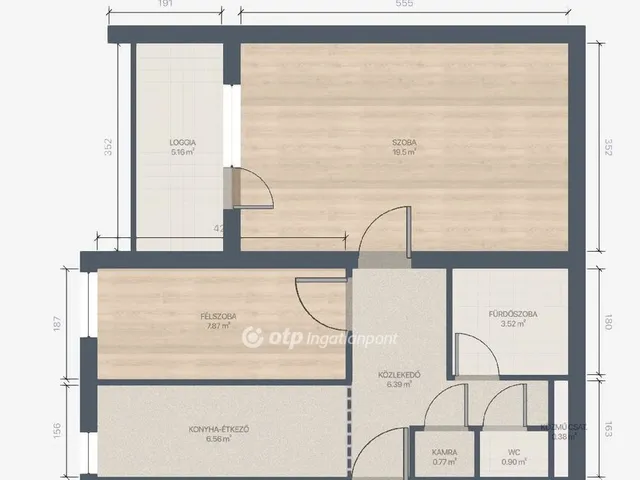 Eladó lakás Budapest XXI. kerület 47 nm