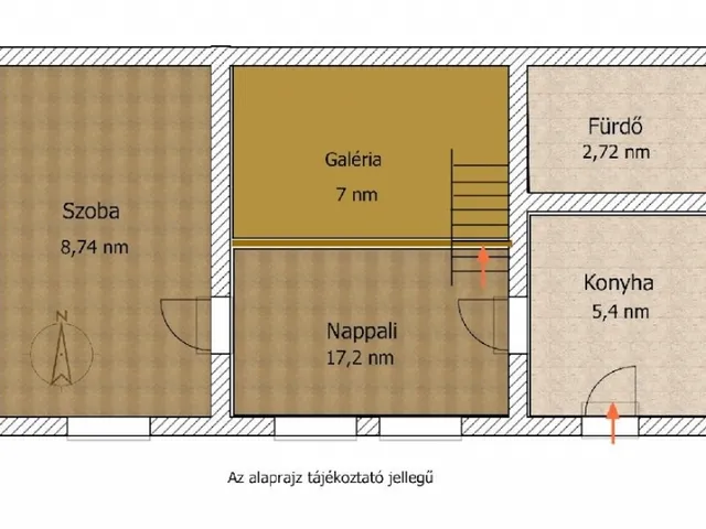Eladó lakás Budapest VII. kerület 34 nm