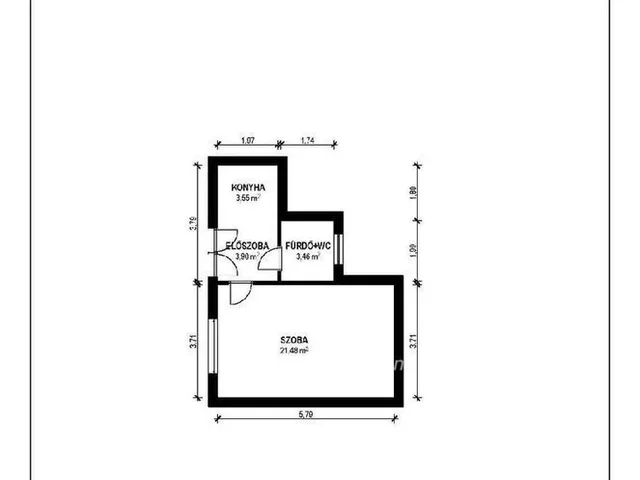 Eladó lakás Budapest VIII. kerület 32 nm