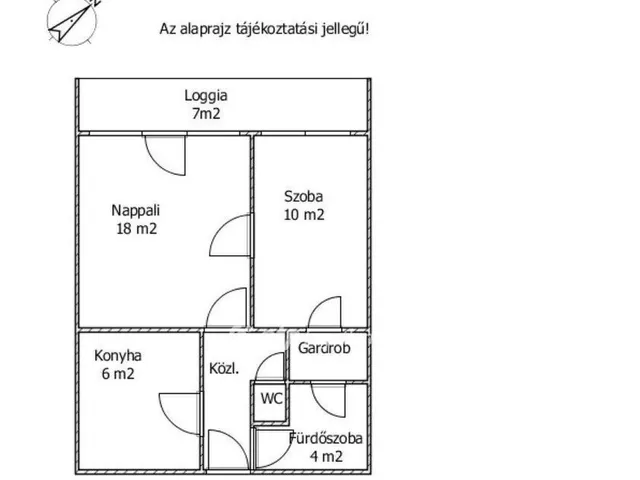 Eladó lakás Budapest XX. kerület, Pesterzsébet 48 nm