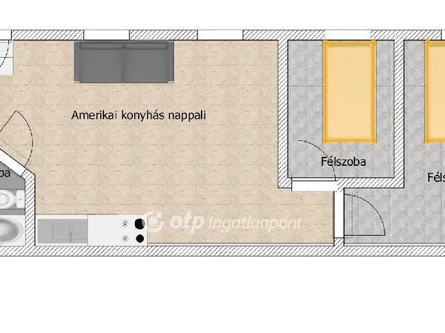 Eladó lakás Budapest IX. kerület 41 nm