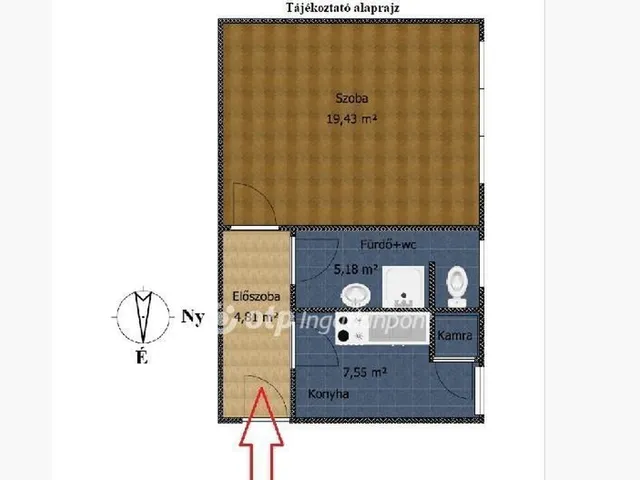 Eladó lakás Budapest IV. kerület 39 nm