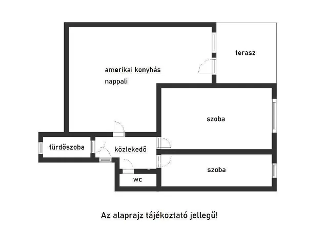 Eladó lakás Budapest VIII. kerület 55 nm