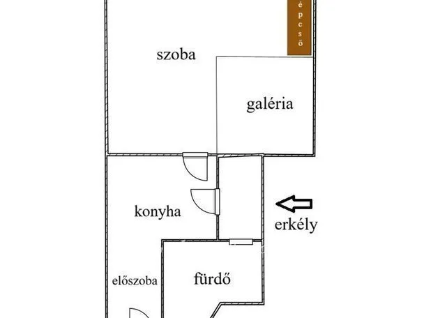 Eladó lakás Budapest VIII. kerület 36 nm