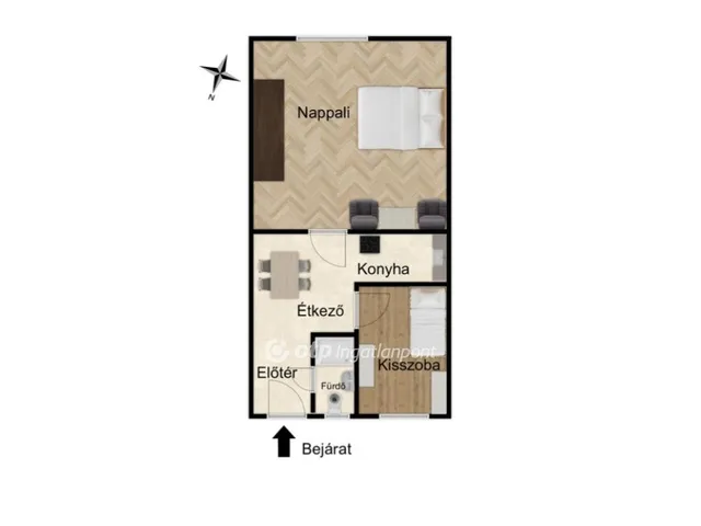 Eladó lakás Budapest X. kerület 39 nm