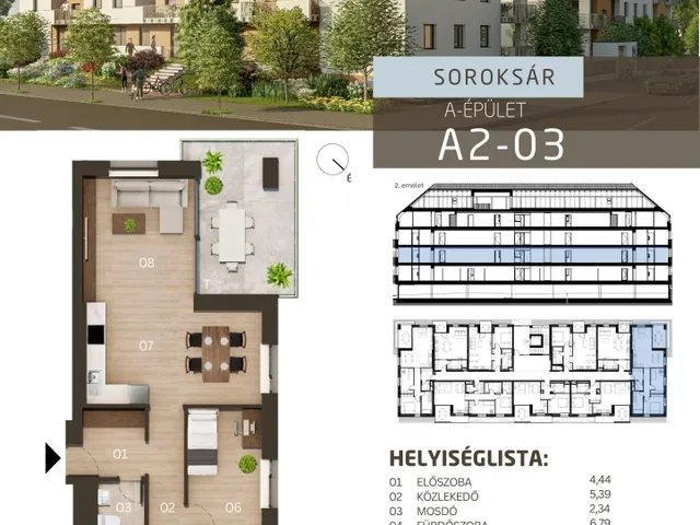 Eladó lakás Budapest XXIII. kerület, Soroksár-Újtelep 75 nm