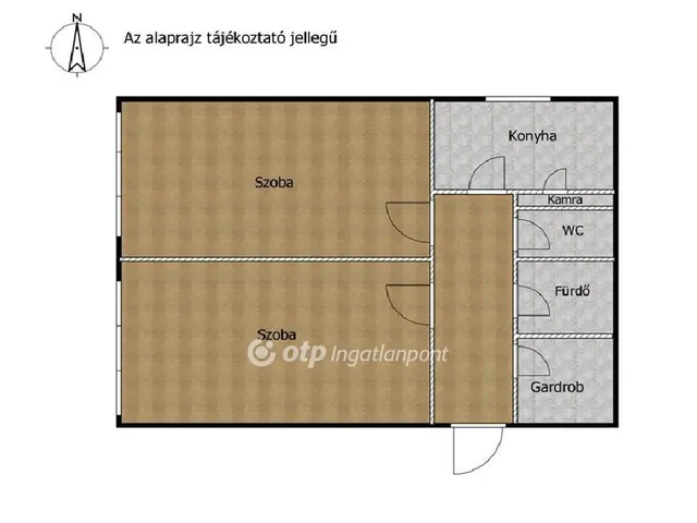 Eladó lakás Budapest III. kerület, Óbuda 52 nm