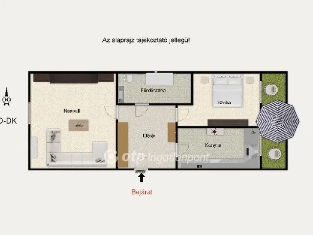 Eladó lakás Budapest XIX. kerület 33 nm