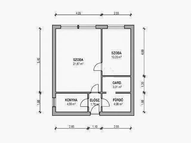 Eladó lakás Budapest XIV. kerület, Alsórákos 46 nm