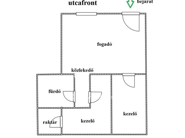 Eladó kereskedelmi és ipari ingatlan Budapest VII. kerület 75 nm
