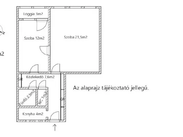 Eladó lakás Budapest XIV. kerület, Rákosfalva 49 nm